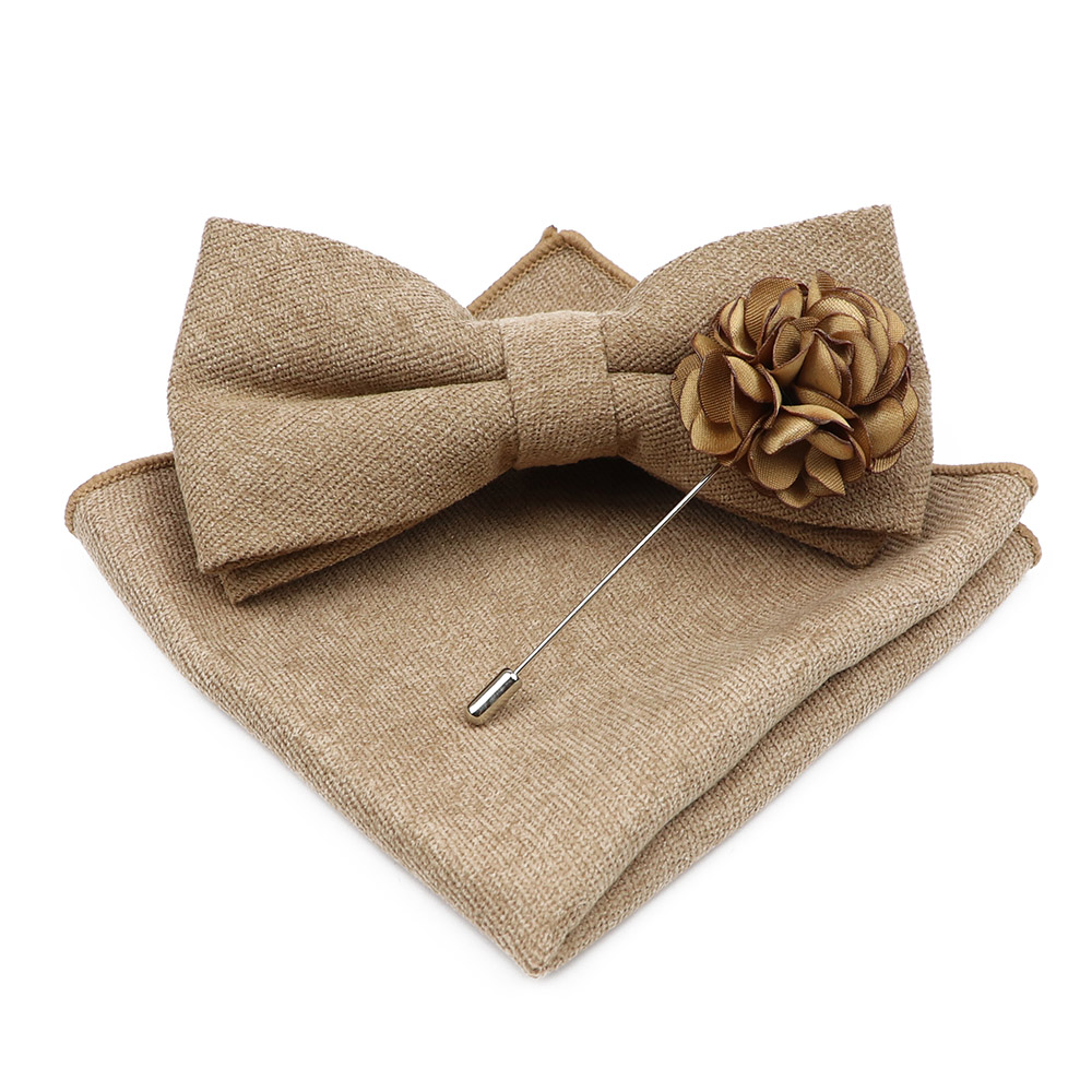 Heren Effen Kleur Katoen Bowti - Handkerchief Cotton Men recensie en prijs