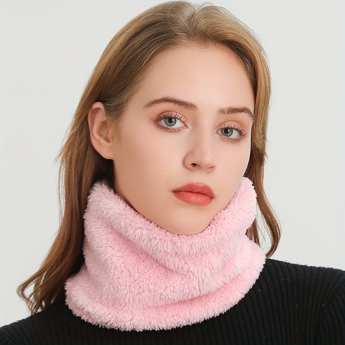 Winddichte pluche oneindigheid - Infinity Scarf Knit recensie en prijs