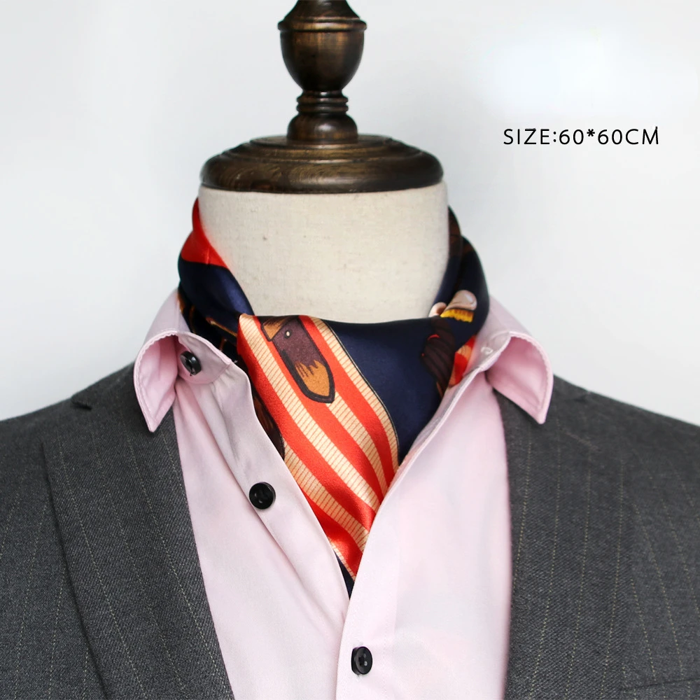 Britse Heren Zijden Sjaal Klei - Ascot Neck Scarf recensie en prijs