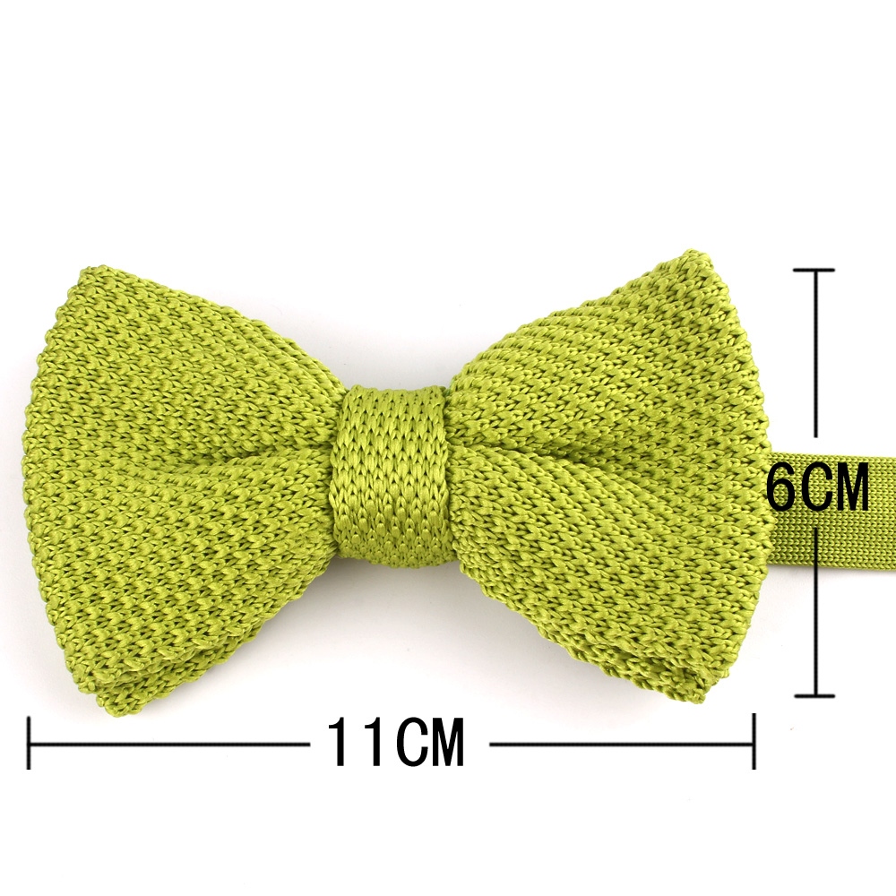 Nieuwe Mannen Solid Gebreide B - Bow Tie Pre Tied recensie en prijs