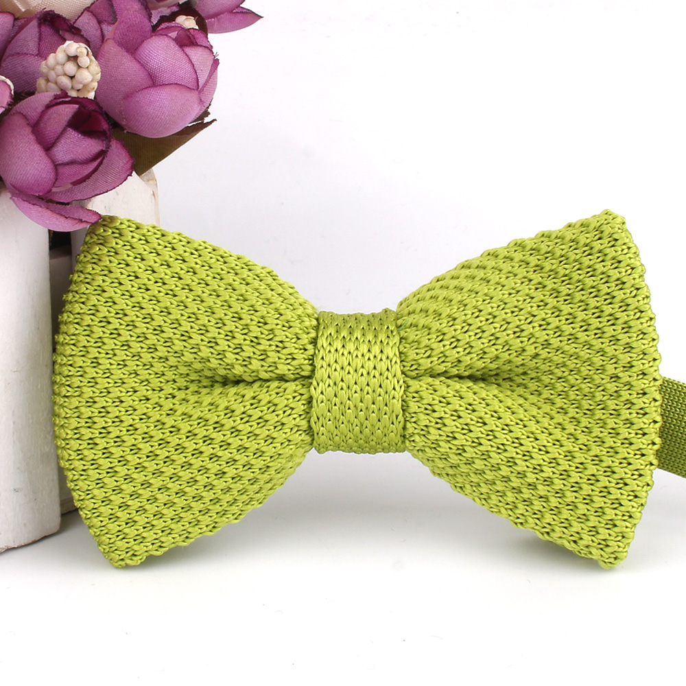Nieuwe Mannen Solid Gebreide B - Bow Tie Pre Tied recensie en prijs