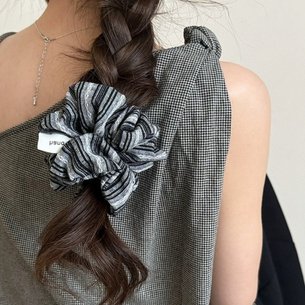 2025 Korea Mode Streep Haar El - Silk Tie Striped recensie en prijs