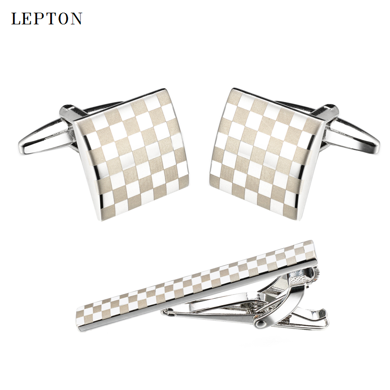 Lepton Klassieke Vierkante Las - Tie Bar Set Gift recensie en prijs