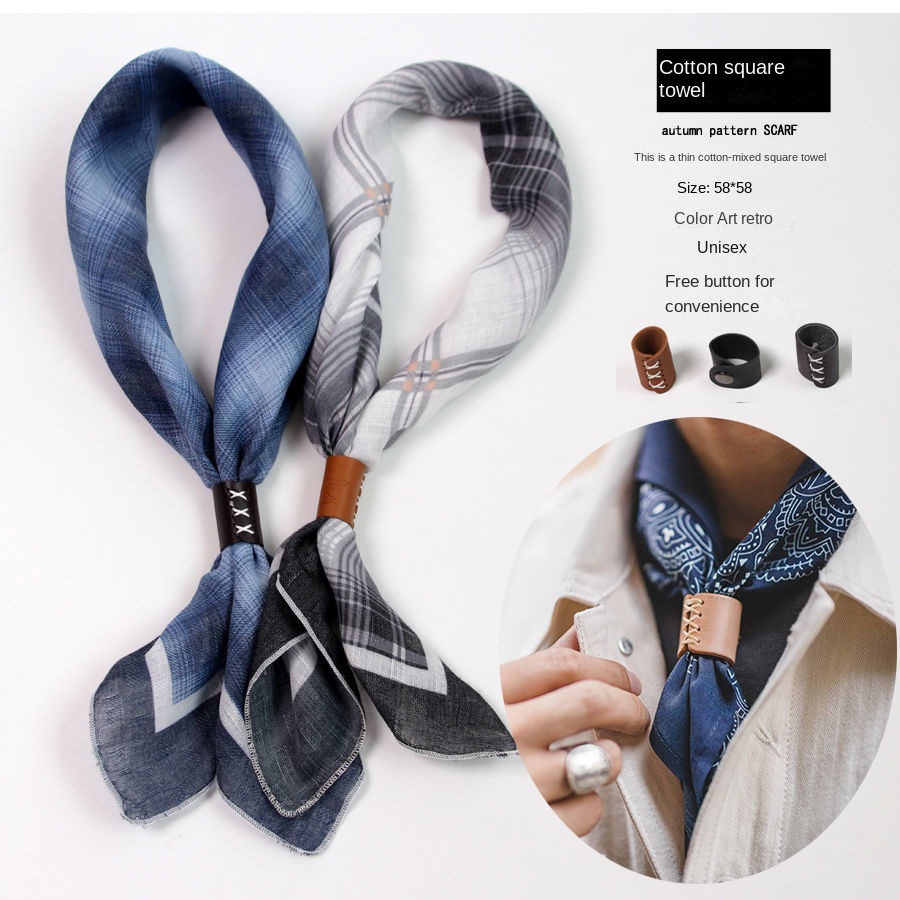 Heren Vierkante Sjaal Met Knop - Scarf Silk Square recensie en prijs