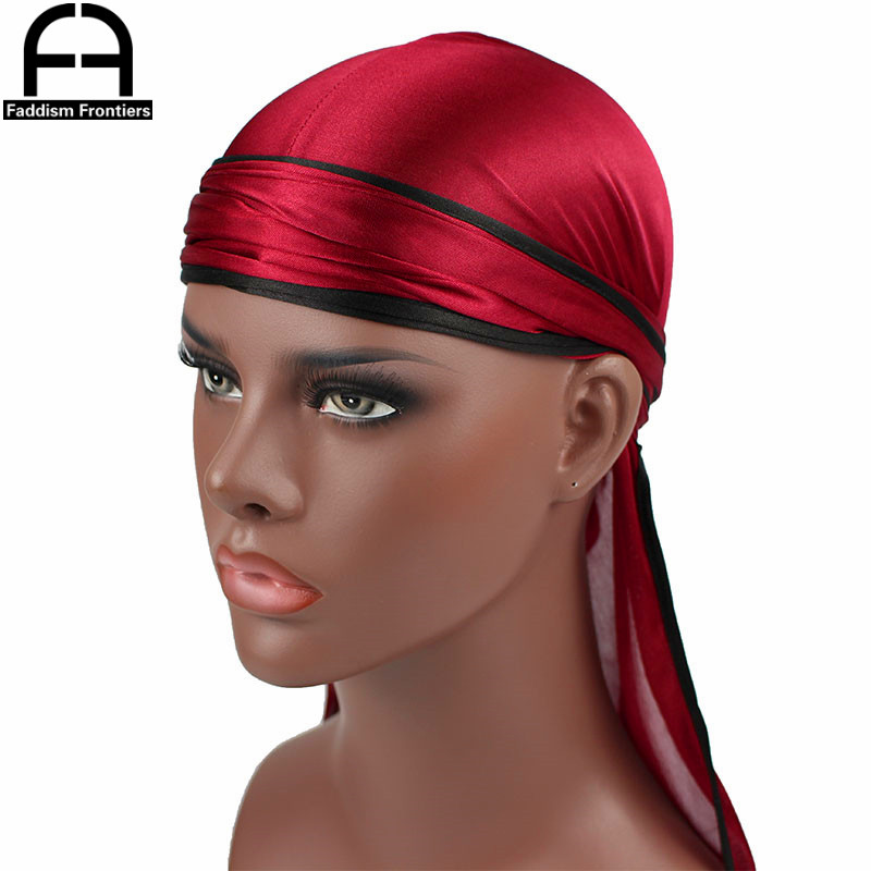 Nieuwe Mode Mannen Satijn Dura - Bandana Doo Rag recensie en prijs