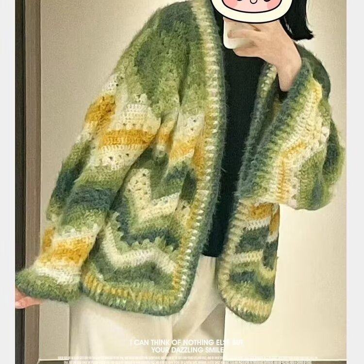 Gradient Wol Mohair Garenverf  - Woven Scarf Blanket recensie en prijs
