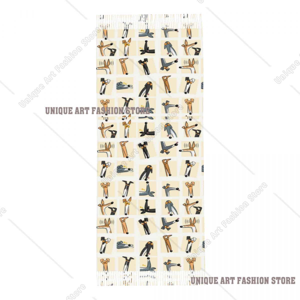 Dames Kwastje Sjaal Hoofd Omho - Pashmina Wrap Large recensie en prijs