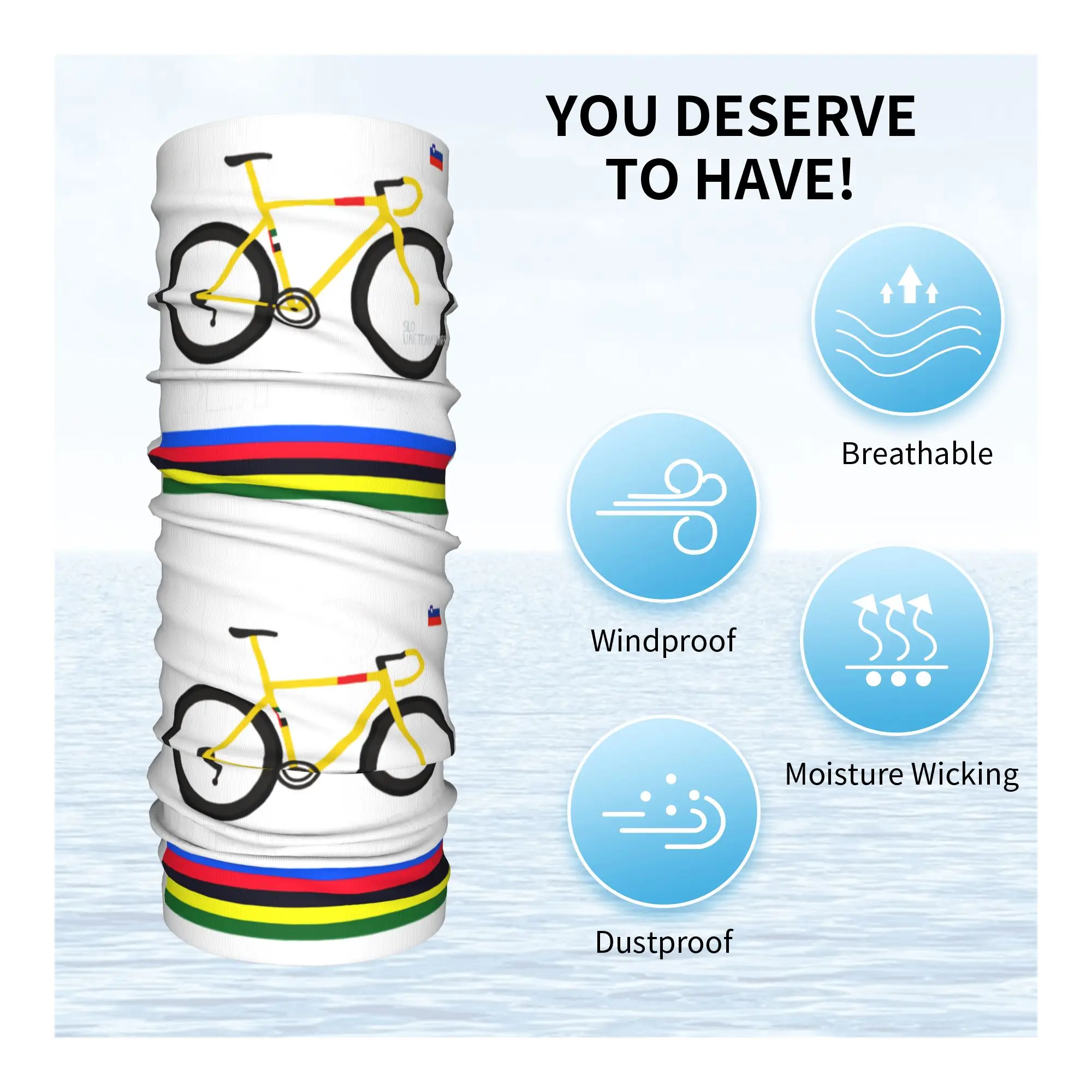 UAE Tadejs Cycling Racer Pogac - Neck Warmer Tube recensie en prijs