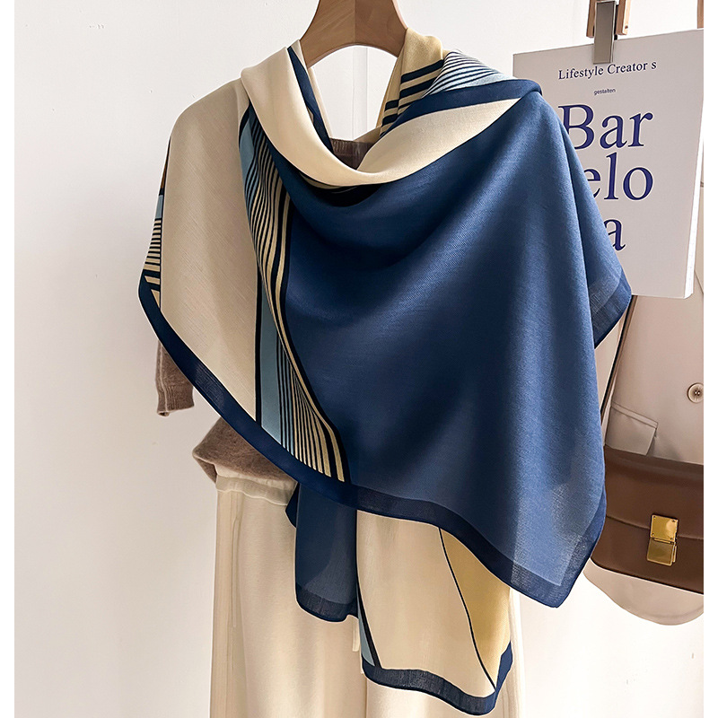 Luxe Merk Sjaal Wol Katoenen S - Pashmina Wrap Large recensie en prijs