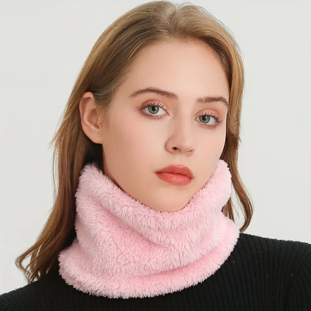 Winddichte pluche oneindigheid - Infinity Scarf Knit recensie en prijs