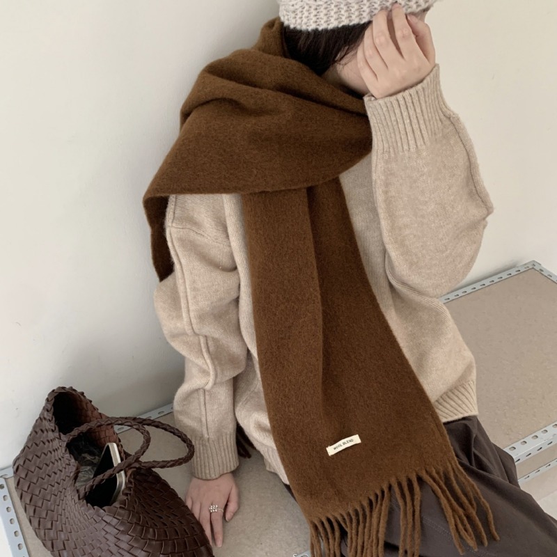 Koreaanse Versie Chic Solid Kw - Muffler Men Wool recensie en prijs