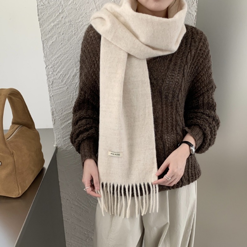 Koreaanse Versie Chic Solid Kw - Muffler Men Wool recensie en prijs