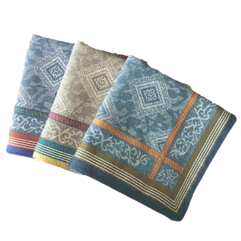 3 Pcs Heren Plaid Bruiloft Zak - Handkerchief Cotton Men recensie en prijs