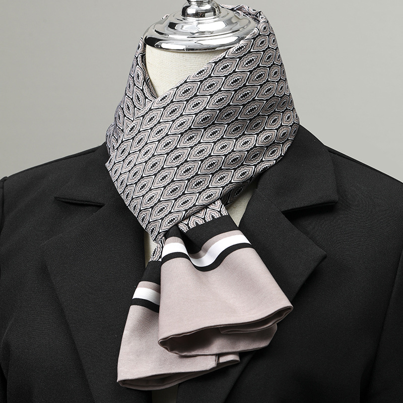 Herensjaal Imitatiezijde Sjaal - Scarf Silk Square recensie en prijs