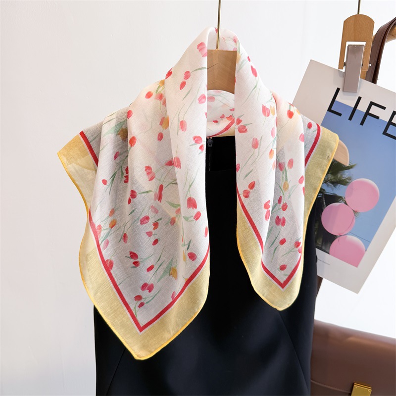 50 cm katoenen linnen vierkant - Bandana Cotton recensie en prijs
