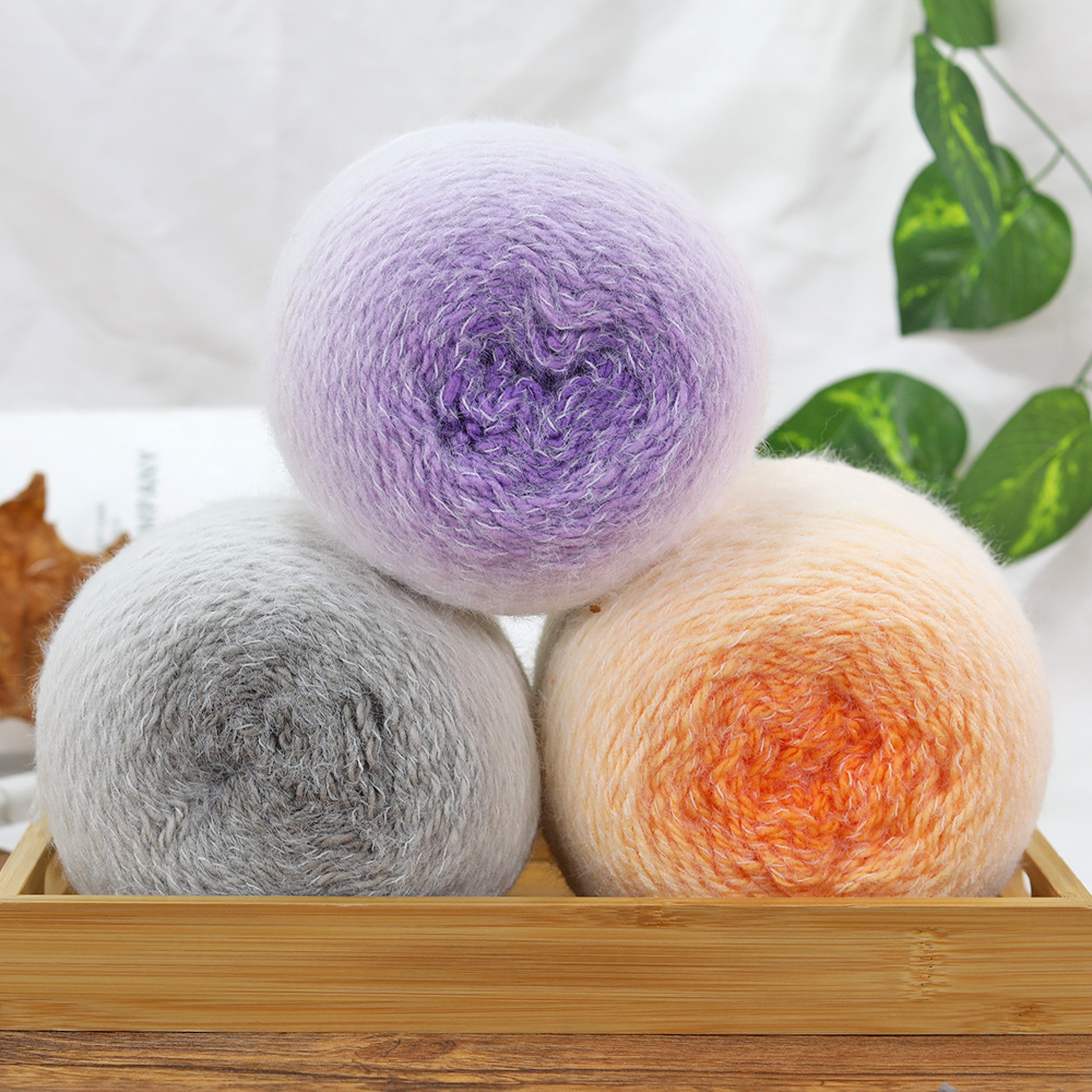 Pluche garen met geleidelijke  - Woven Scarf Blanket recensie en prijs