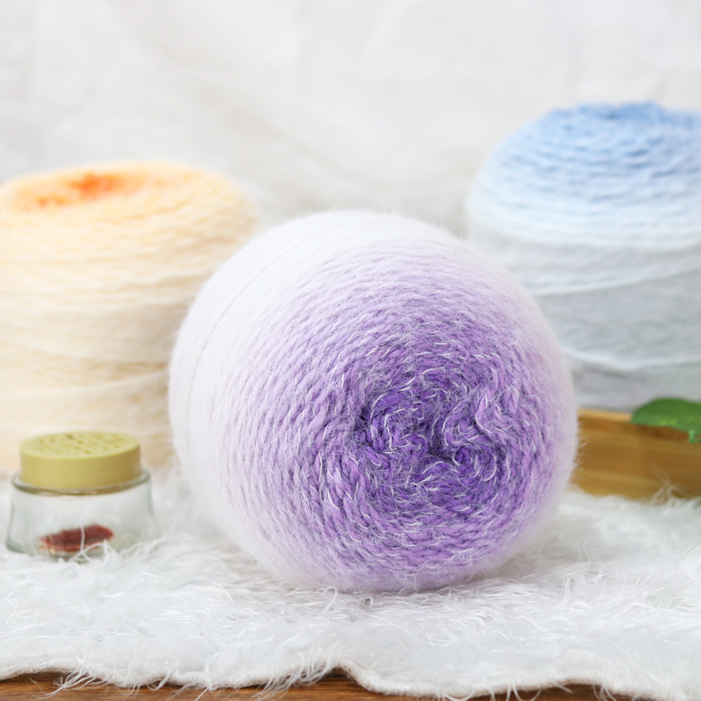 Pluche garen met geleidelijke  - Woven Scarf Blanket recensie en prijs