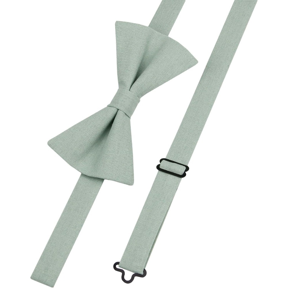 Linnen-katoenen vlinderdassen  - Bow Tie Pre Tied recensie en prijs