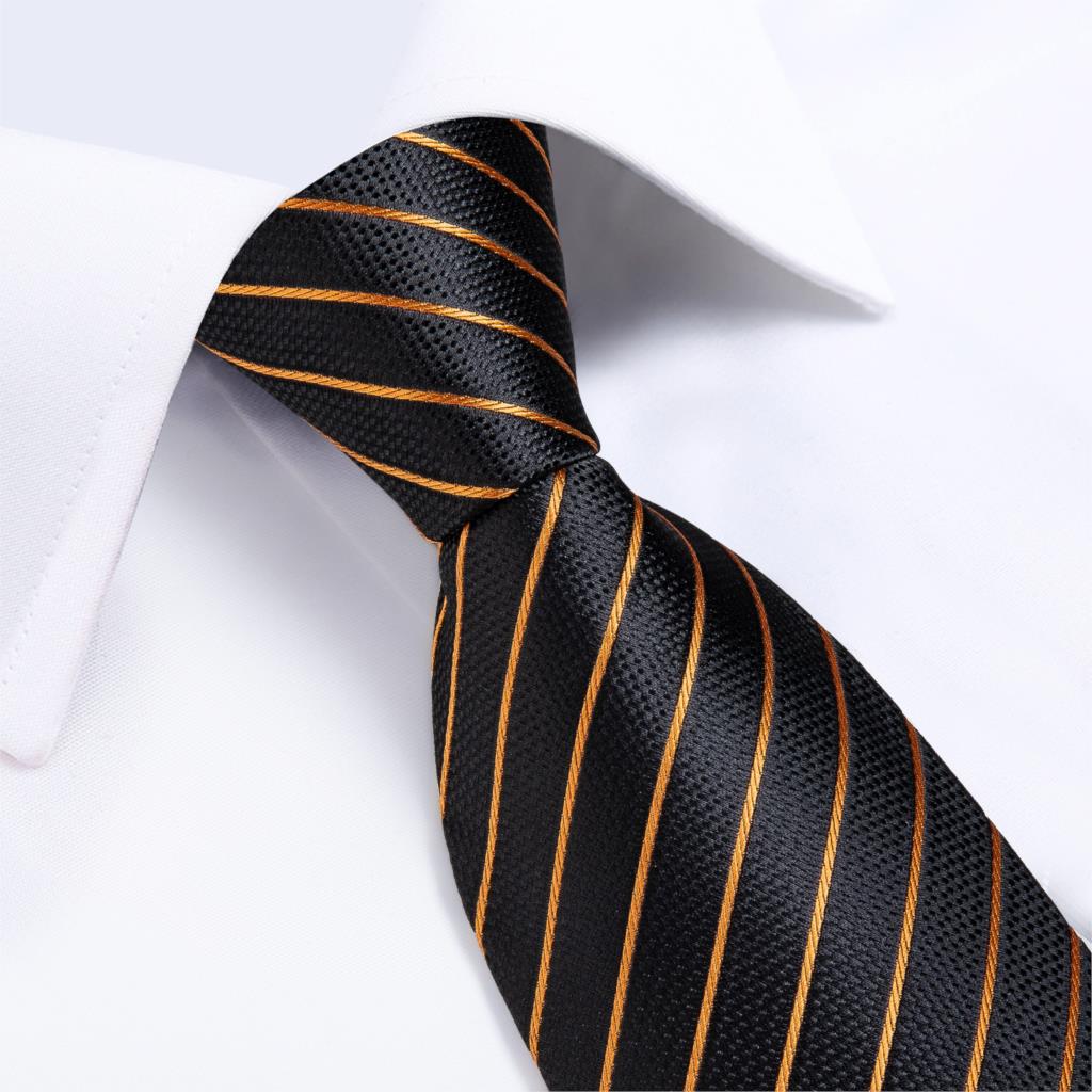 Dibangu Designer Mens Wedding  - Silk Tie Striped recensie en prijs