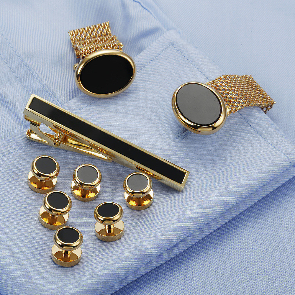VAGULA Nieuwe 9PCS manchetknop - Tie Bar Set Gift recensie en prijs