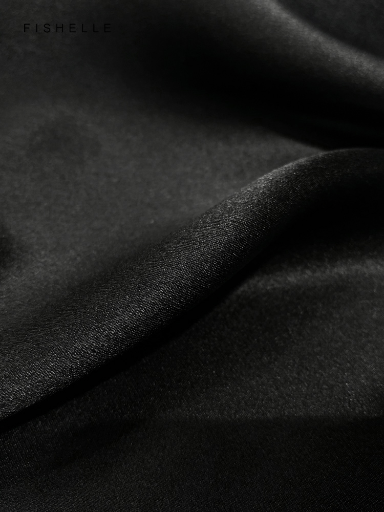Effen Kleur Zwart Pure Zijde S - Scarf Silk Square recensie en prijs