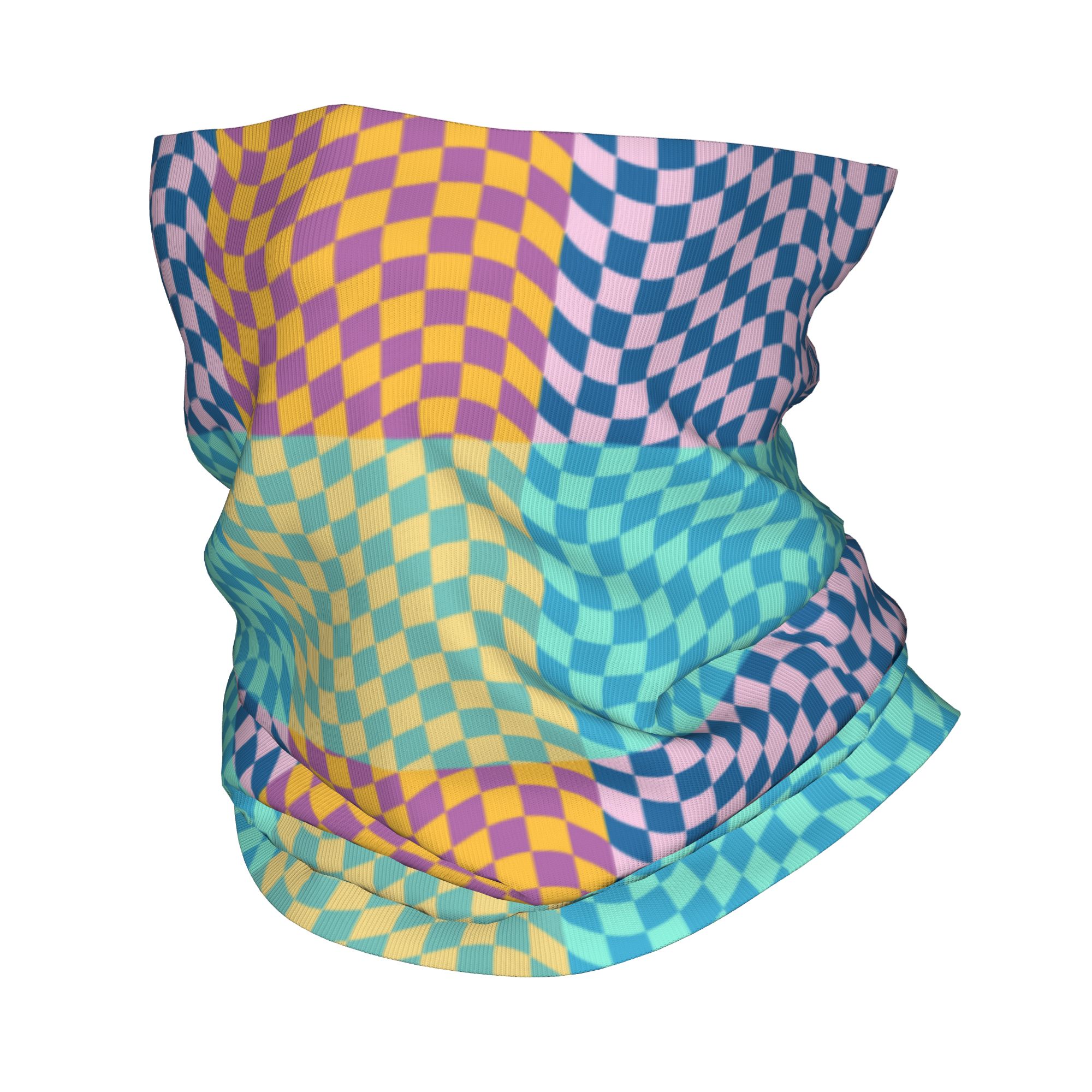 Aangepaste gekleurde geruite b - Neck Warmer Tube recensie en prijs