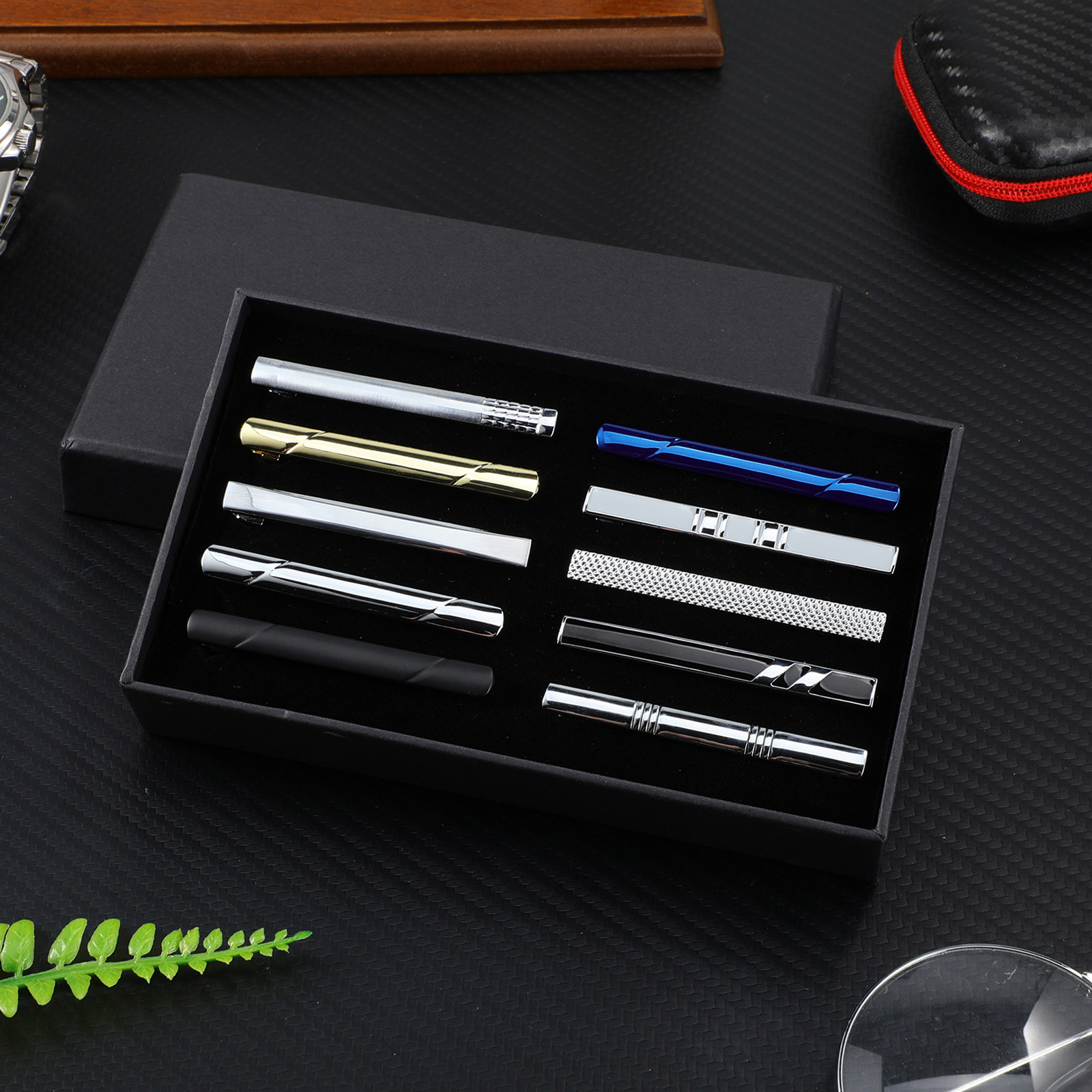 10 stuks dasspeldset klassieke - Tie Bar Set Gift recensie en prijs