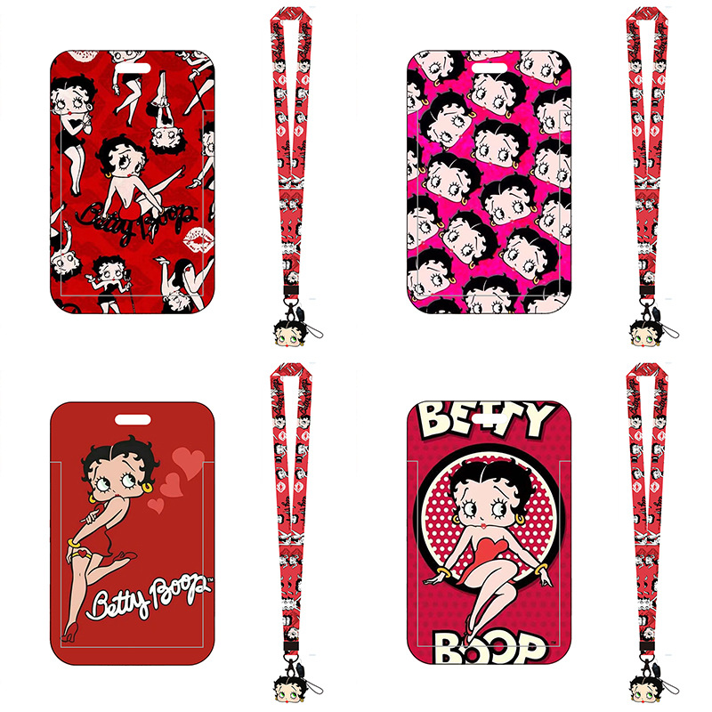 Betty Boop serie anime buskaar - Lanyard Badge Holder recensie en prijs