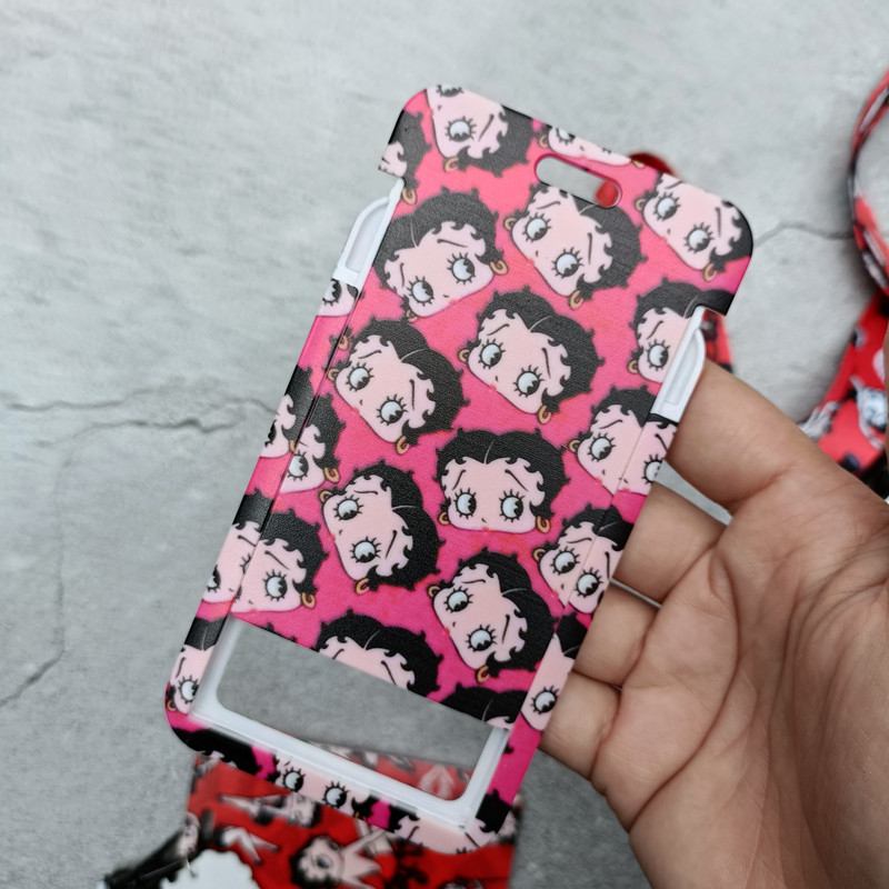 Betty Boop serie anime buskaar - Lanyard Badge Holder recensie en prijs