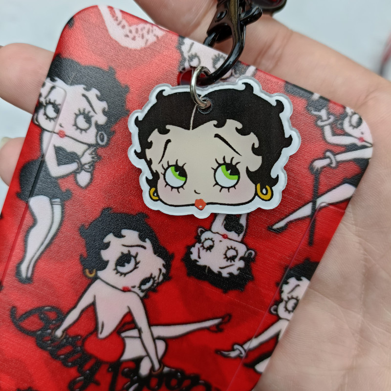 Betty Boop serie anime buskaar - Lanyard Badge Holder recensie en prijs