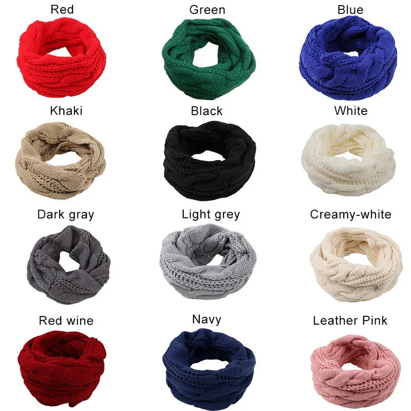 Heren Dames Jongens Meisjes Di - Infinity Scarf Knit recensie en prijs