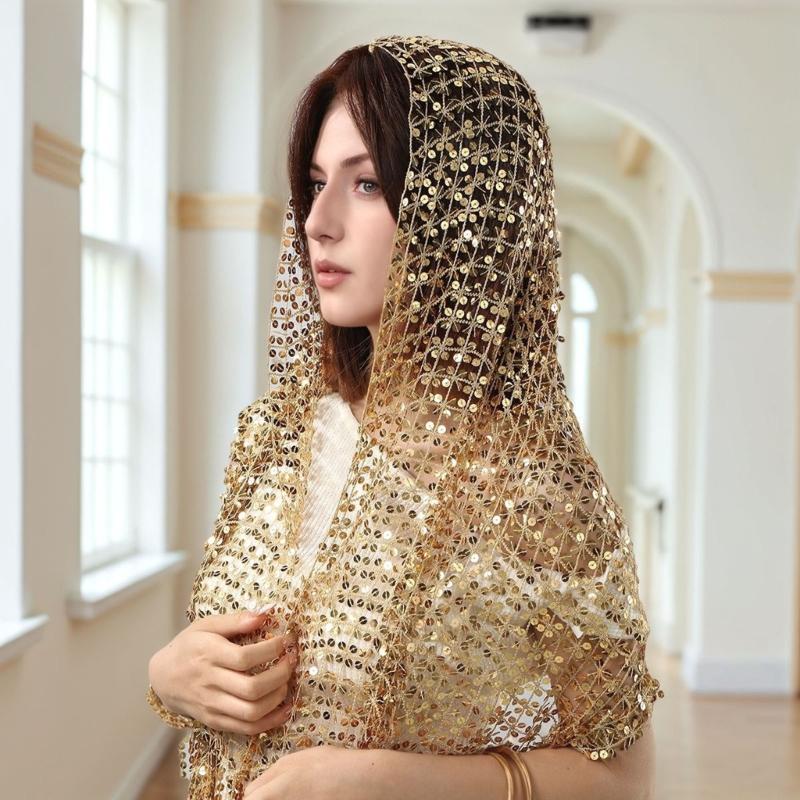 Y3NE Verfraaid Pailletten Brui - Stole Wedding Shawl recensie en prijs