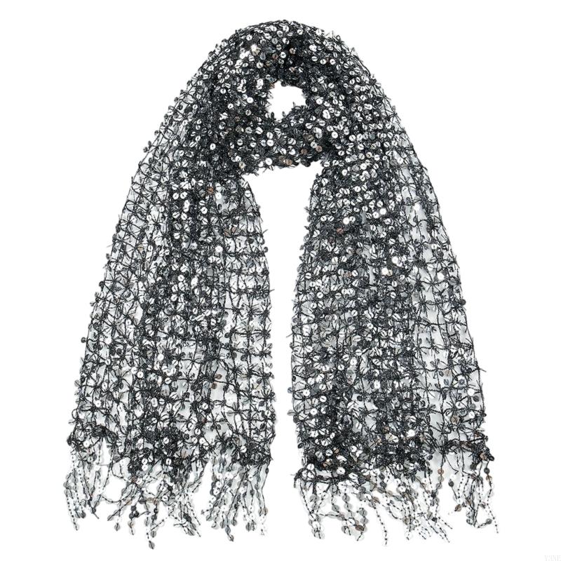 Y3NE Verfraaid Pailletten Brui - Stole Wedding Shawl recensie en prijs