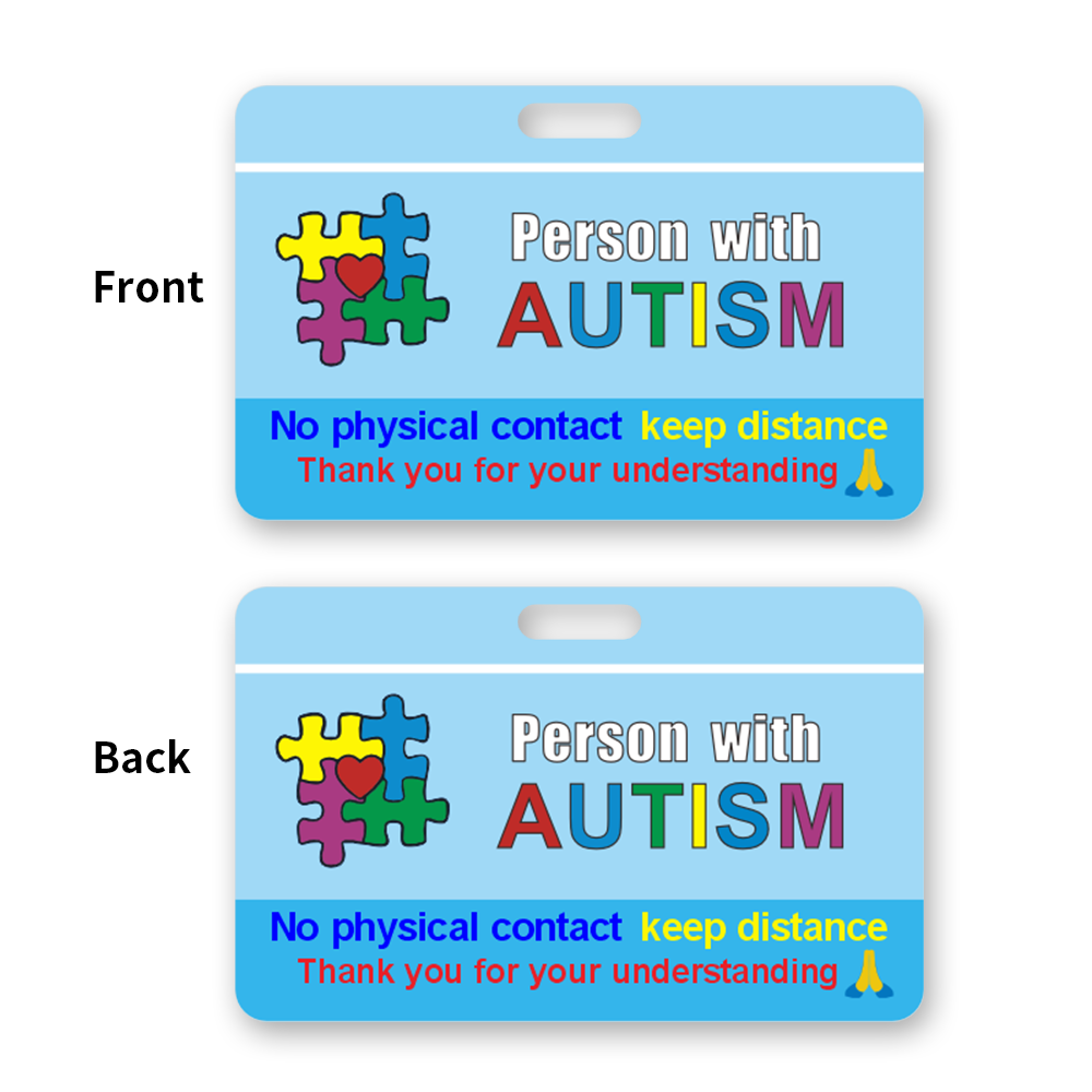 Autisme ID-kaart met nekkoord, - Lanyard Badge Holder recensie en prijs