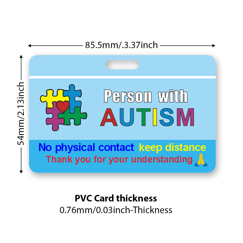 Autisme ID-kaart met nekkoord, - Lanyard Badge Holder recensie en prijs