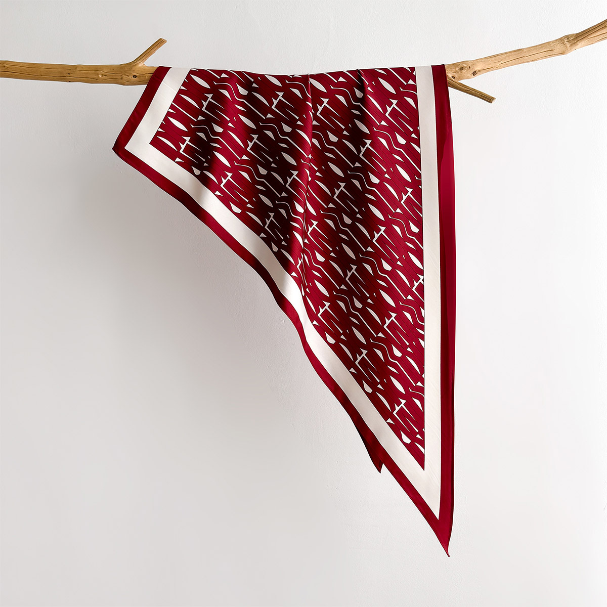 Lente Gedrukt Vierkante Sjaal  - Scarf Silk Square recensie en prijs