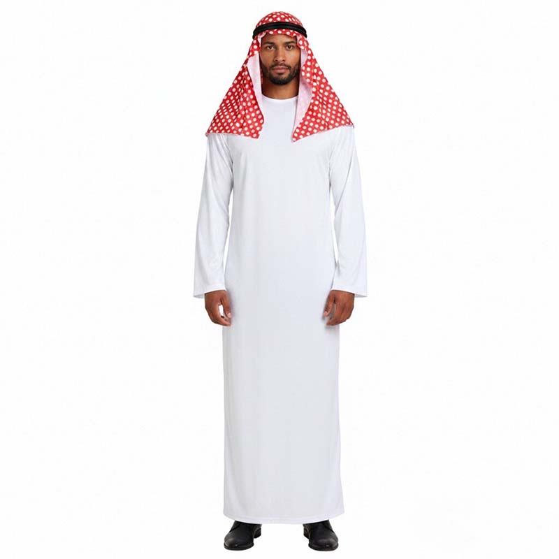 Traditionele Arabische kostuum - Ascot Neck Scarf recensie en prijs