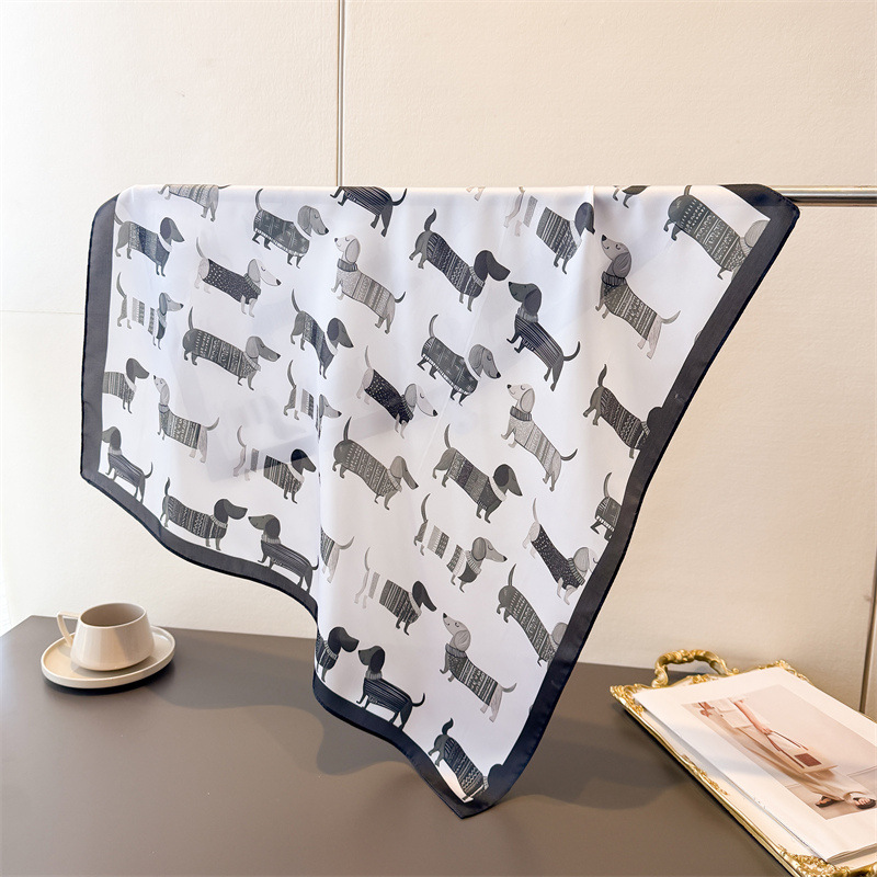Dames Katoenen Hond Gedrukt Vi - Bandana Cotton recensie en prijs