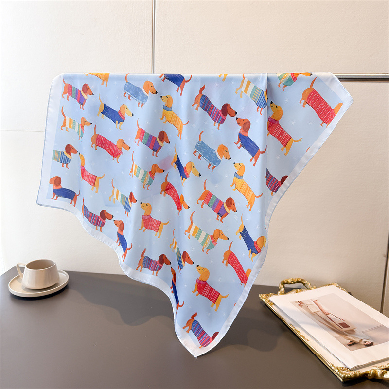 Dames Katoenen Hond Gedrukt Vi - Bandana Cotton recensie en prijs