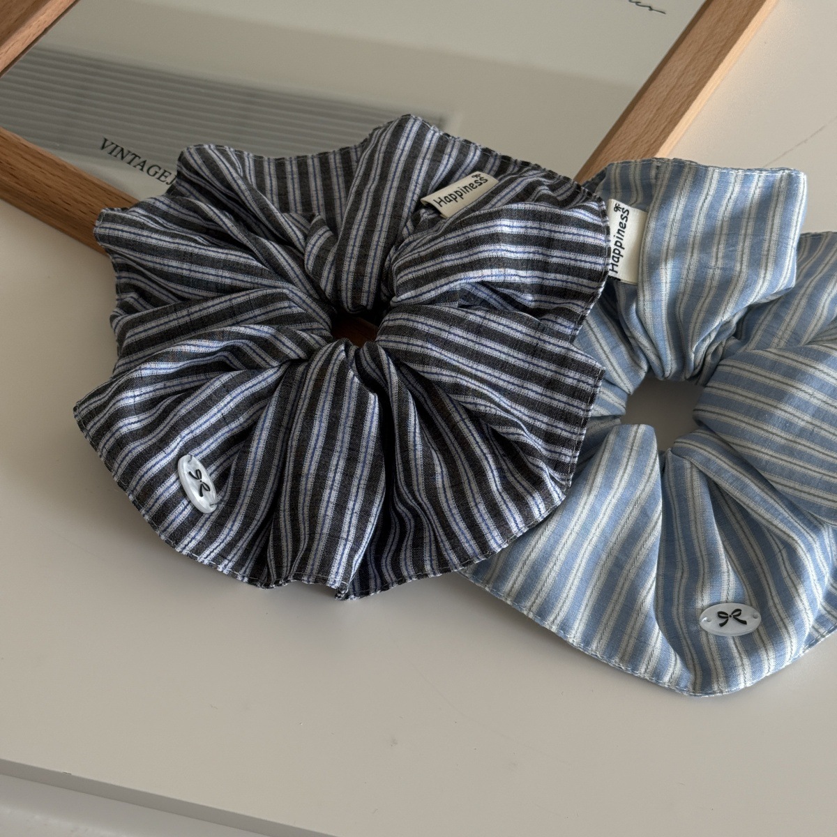 Korea Mode Streep Haar Elastie - Silk Tie Striped recensie en prijs