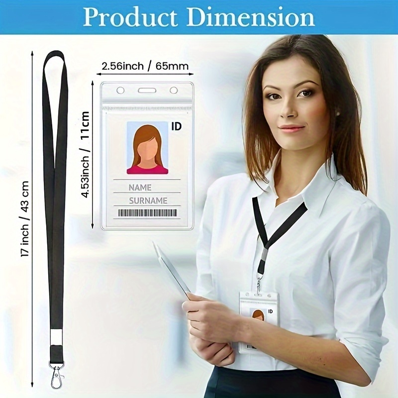 transparante waterdichte kaart - Lanyard Badge Holder recensie en prijs